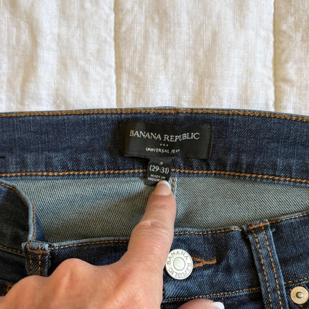 Banana Republic Indigo Skinny Jeans